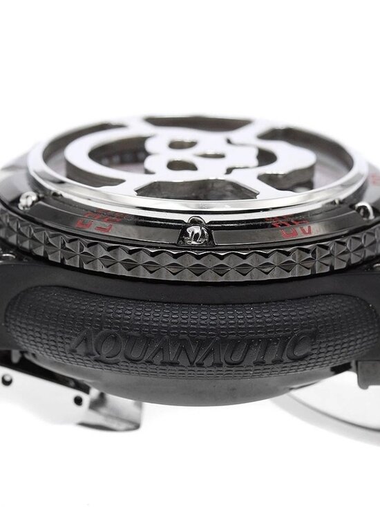 AQUANAUTIC Sub Commander Skull Silver Dial Automatic Men\'s Watch_898132 main image 4